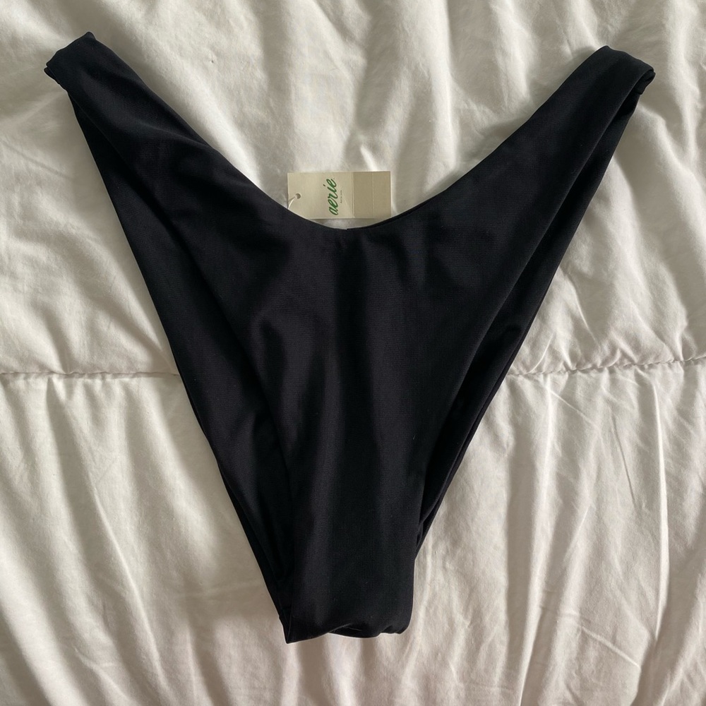 Aerie super high cut cheeky bikini bottom
